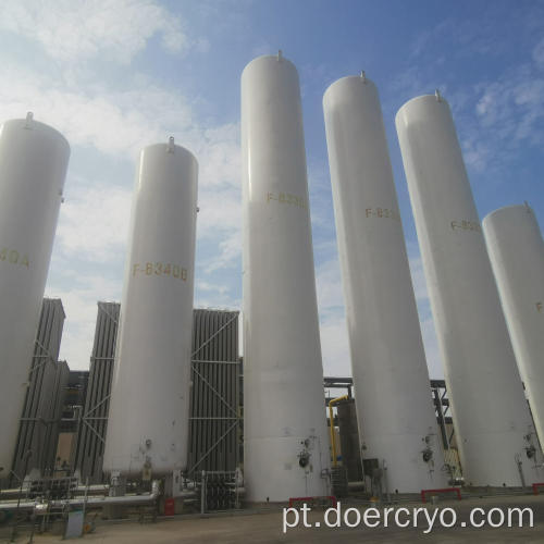 Tanque de armazenamento padrão LIN de 5-200m3 GB para venda